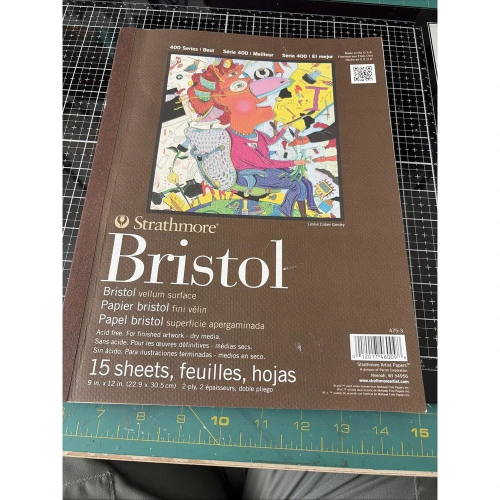 Strathmore 475-3, 400 Series Bristol, 2-Ply Vellum, 9